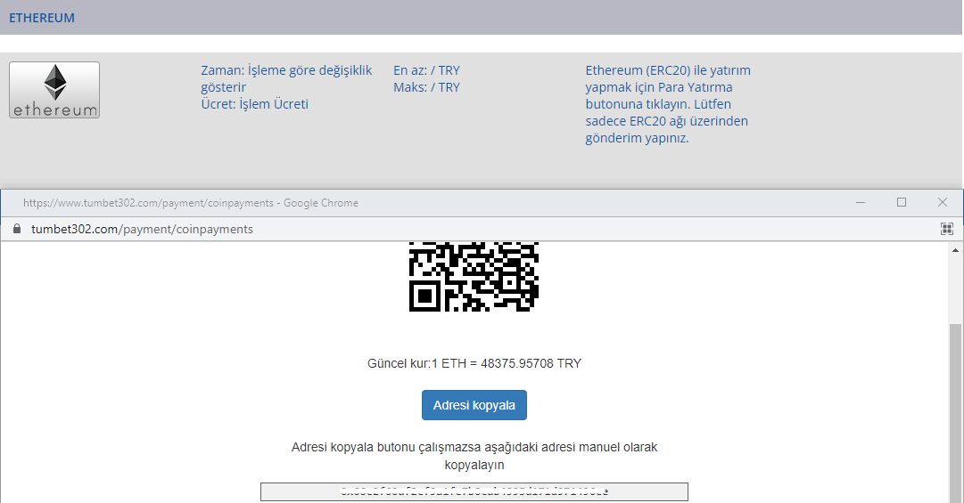 Etherum ile Bahis Oyna